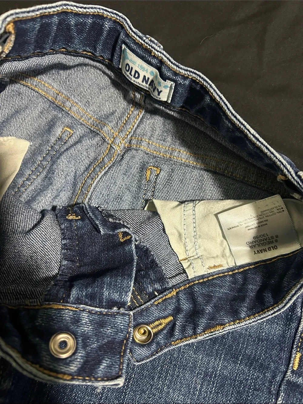 Old Navy Dark Blue Denim Kids' Shorts